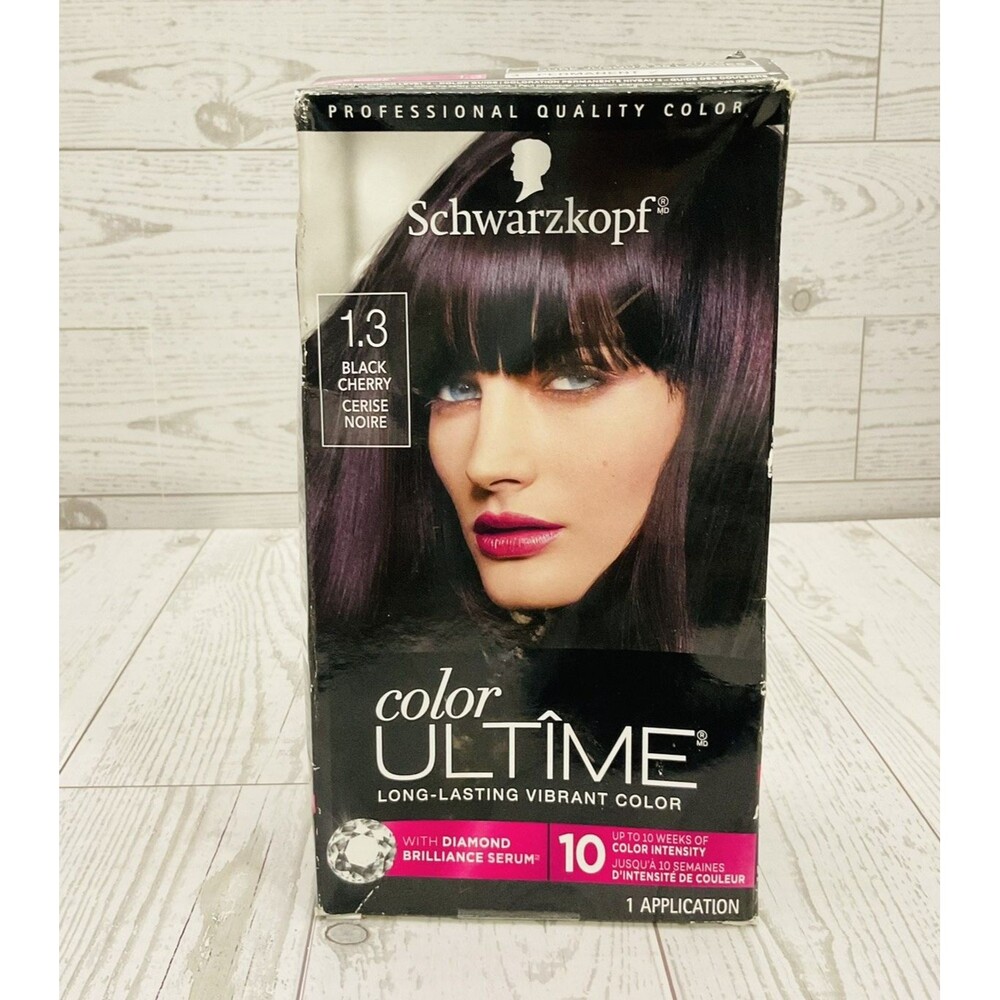 Schwarzkopf Color Ultime Permanent Hair Color 1.3 Black Cherry